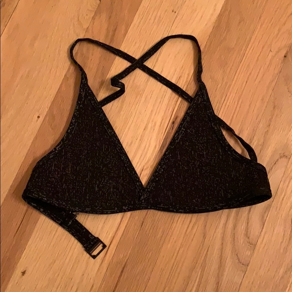 Holographic Hoaka swimsuit top